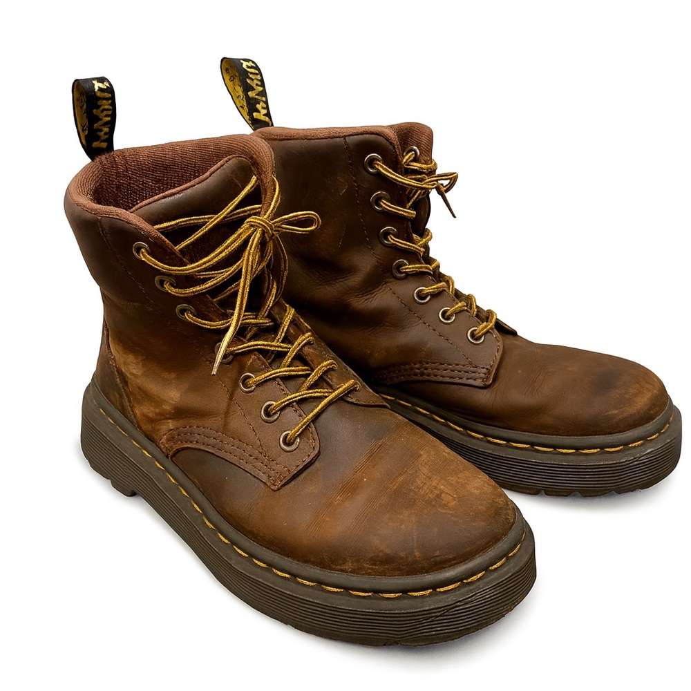 Dr. Martens Crewson Boots – Unisex Size Men’s 6 / Women’s 7 (EU 38)